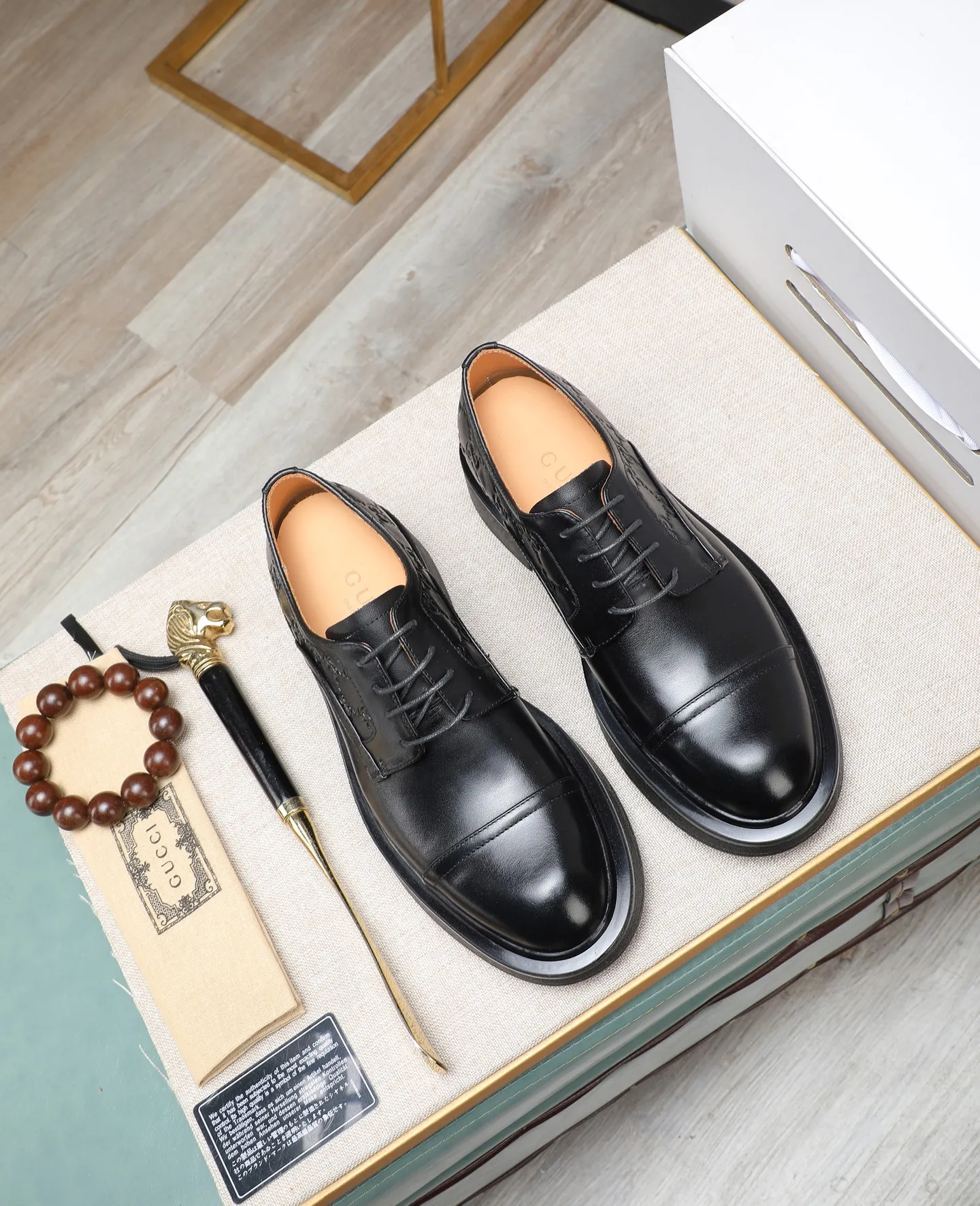 Men's shoes 💰520 📛📛Original (water-dyed cow lining) GUCCI official website formal shoes🌀 Italian 🇮🇹Imported cowhide➕Top imported water-dyed cowhide lining💋Finely handmade Original bottom, the real thing looks better when photographed in person Standard size 38-44